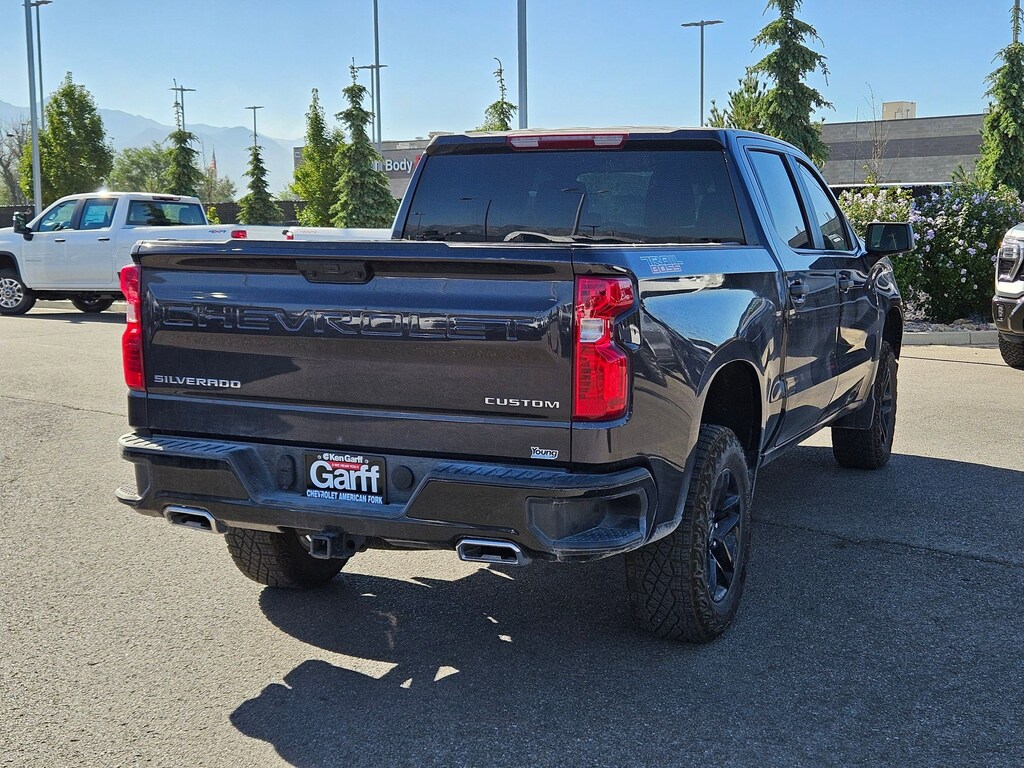 Used 2024 Chevrolet Silverado 1500 Custom Trail Boss 4WD Crew Cab 147 Custom Trail Boss