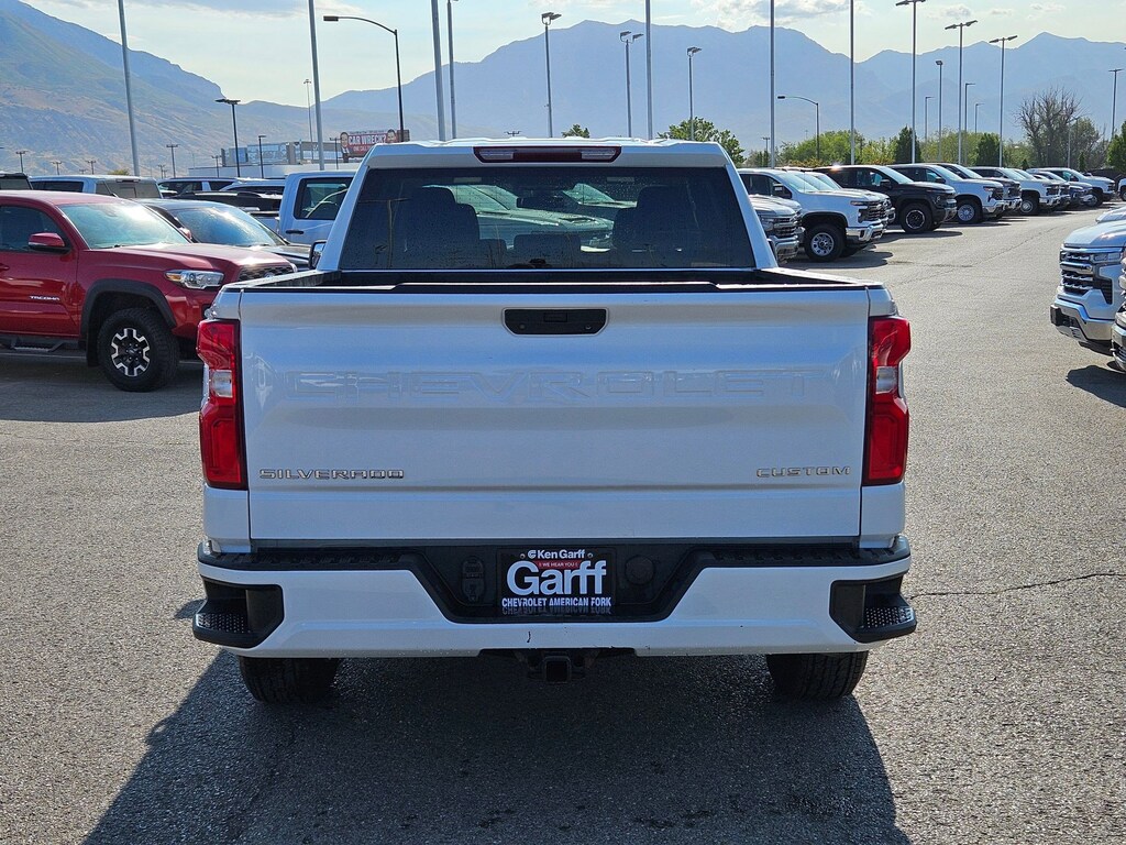 Used 2021 Chevrolet Silverado 1500 Custom 4WD Crew Cab 157 Custom