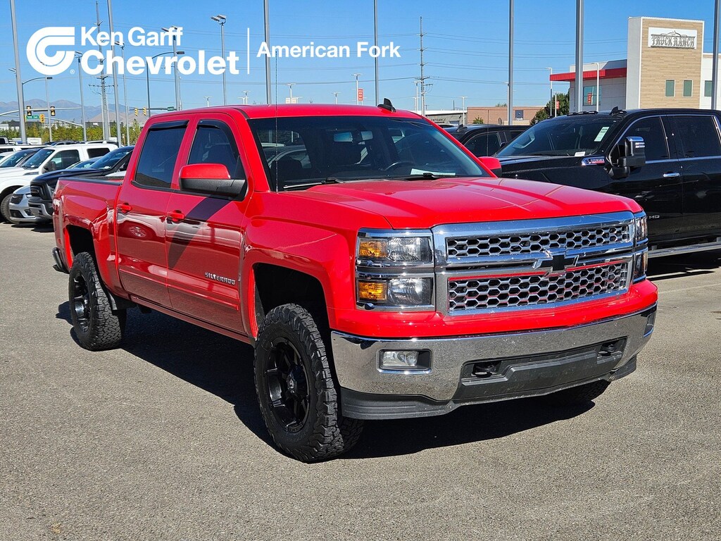Used 2015 Chevrolet Silverado 1500 LT 4WD Crew Cab 143.5 LT w/1LT