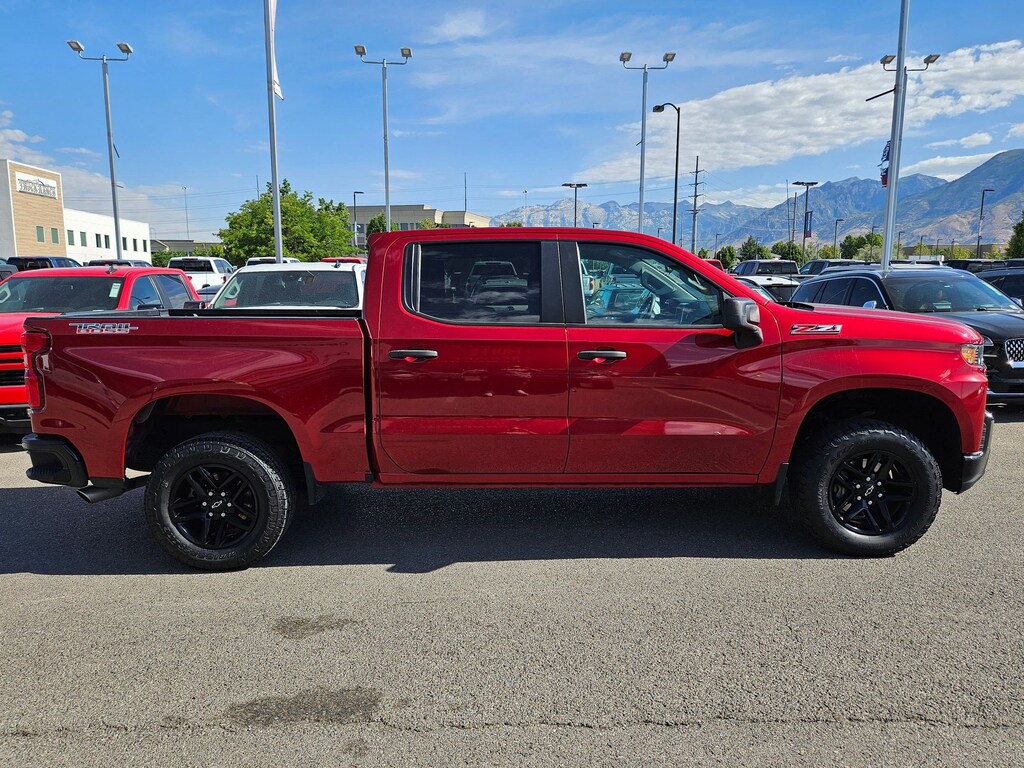 Used 2021 Chevrolet Silverado 1500 Custom Trail Boss 4WD Crew Cab 147 Custom Trail Boss