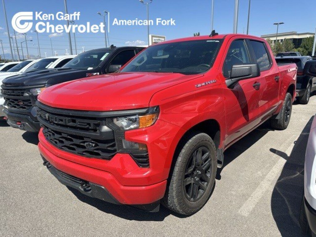 Used 2023 Chevrolet Silverado 1500 Custom 2WD Crew Cab 147 Custom
