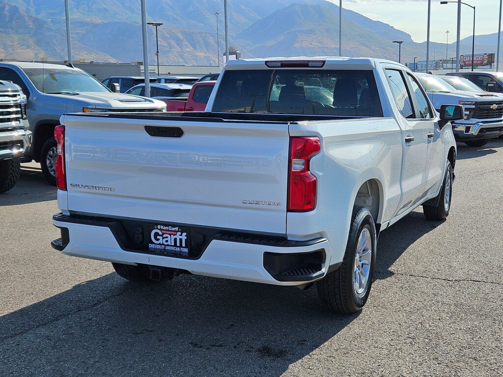 Used 2021 Chevrolet Silverado 1500 Custom 4WD Crew Cab 157 Custom