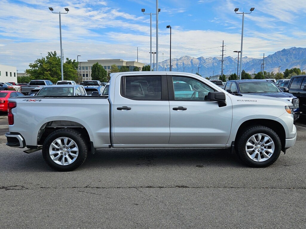 Used 2022 Chevrolet Silverado 1500 Custom 4WD Crew Cab 147 Custom