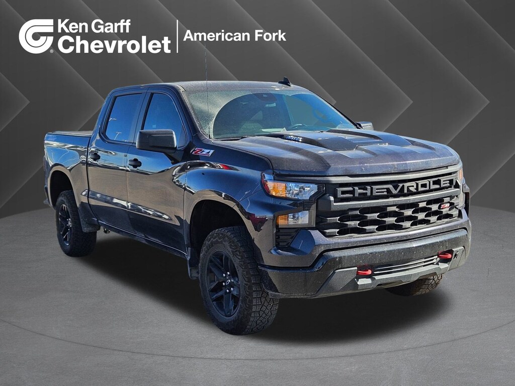 Used 2024 Chevrolet Silverado 1500 Custom Trail Boss 4WD Crew Cab 147 Custom Trail Boss