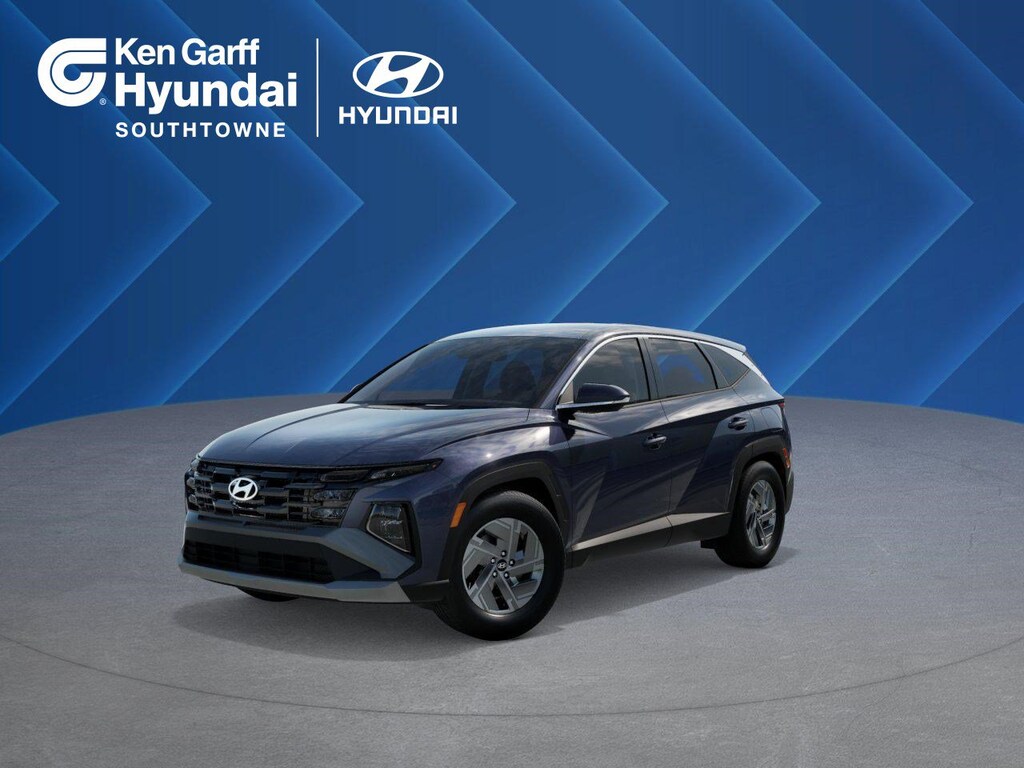 New 2026 Hyundai Tucson Hybrid Blue SUV