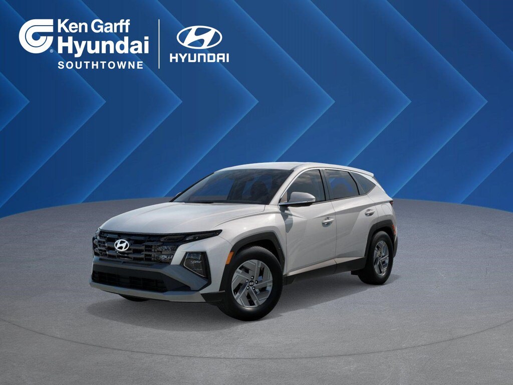 New 2026 Hyundai Tucson Hybrid Blue SUV
