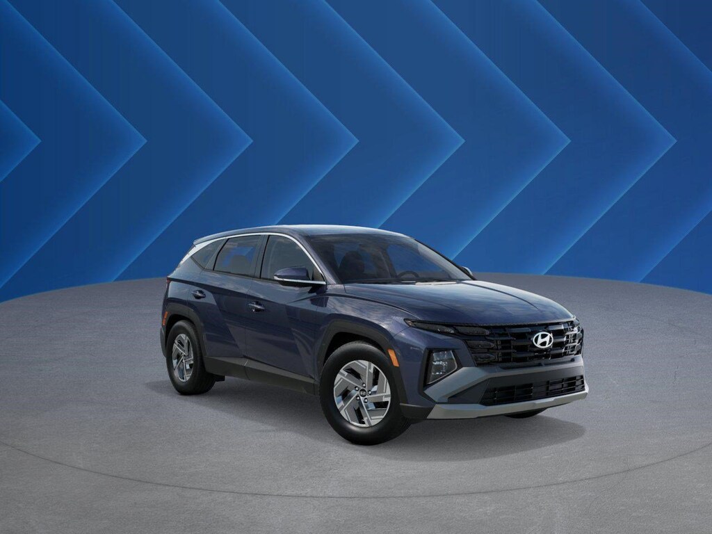 New 2026 Hyundai Tucson Hybrid Blue SUV