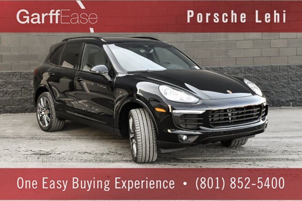 New 2018 Porsche Cayenne Platinum Edition SUV