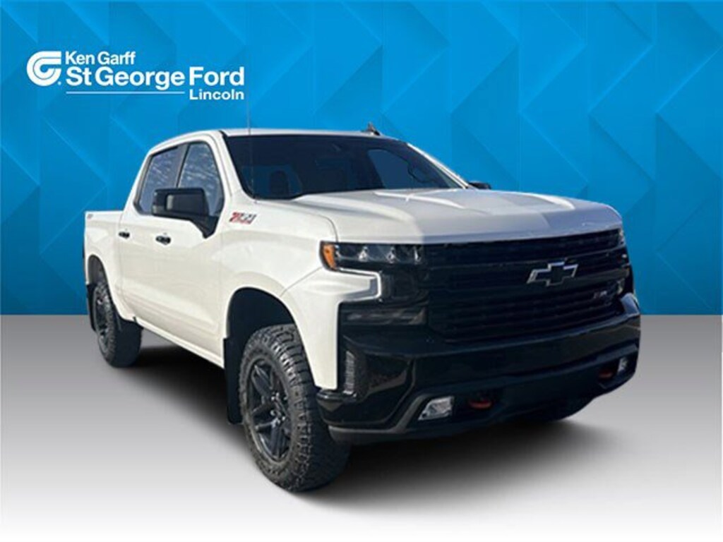 Used 2021 Chevrolet Silverado 1500 LT Trail Boss Crew Cab Short Bed Truck