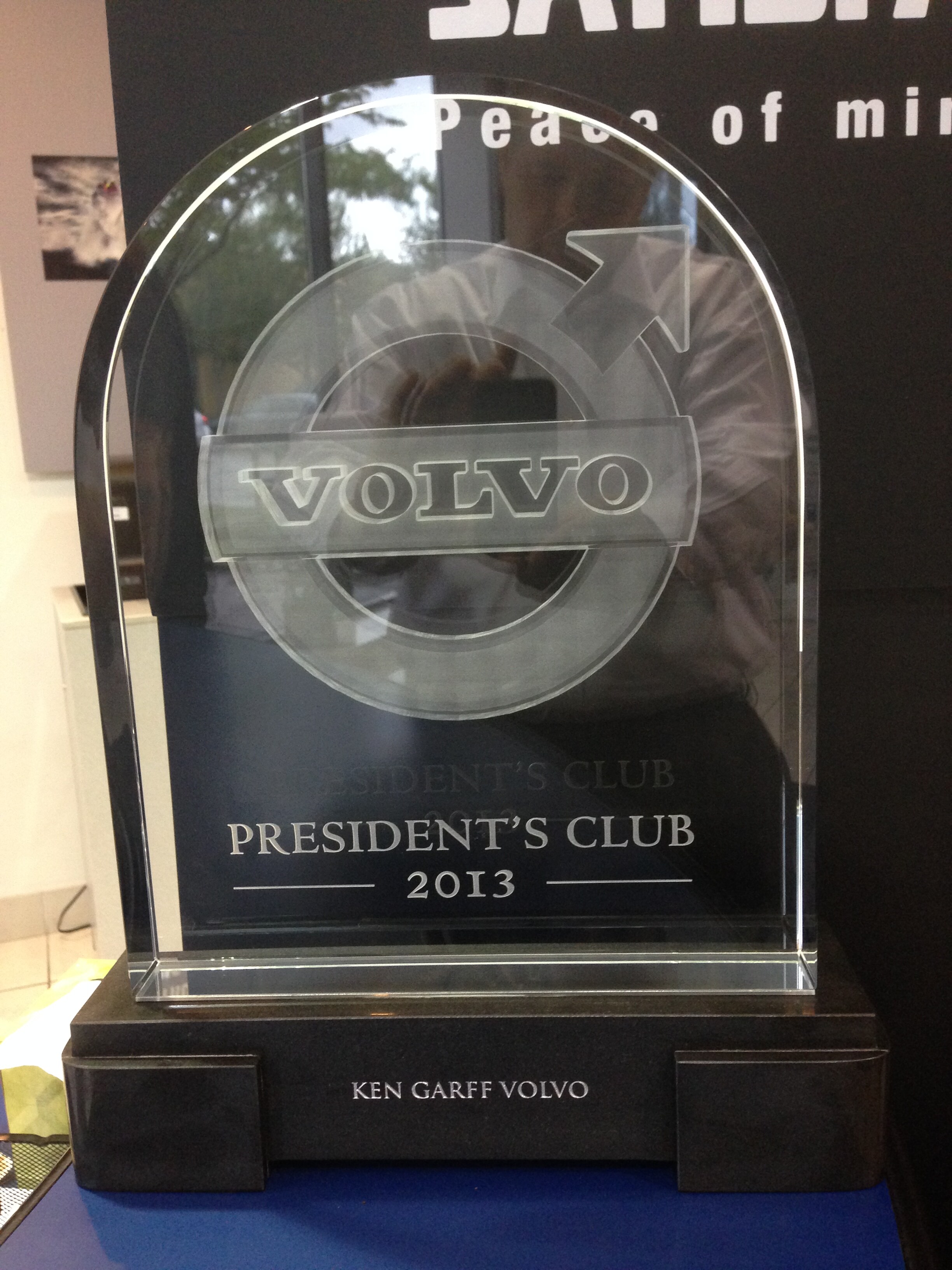Volvo Presidents Award.JPG