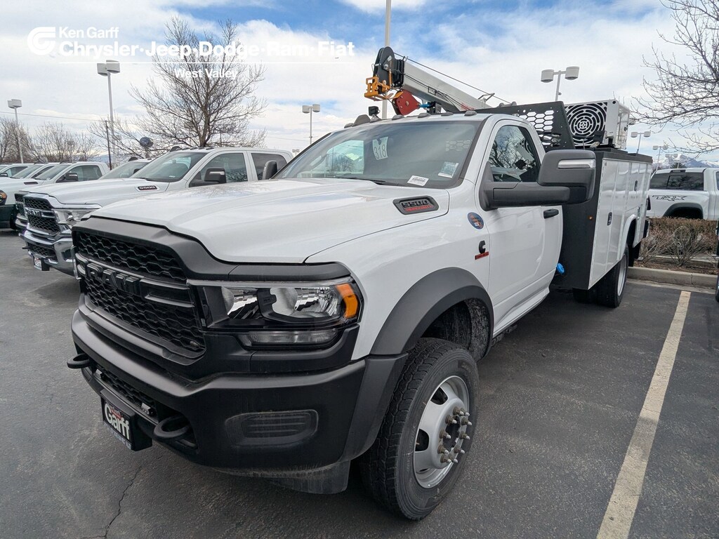 New 2023 Ram 5500 Chassis Cab Tradesman Tradesman 4x4 Reg Cab 84 CA 168.5 WB