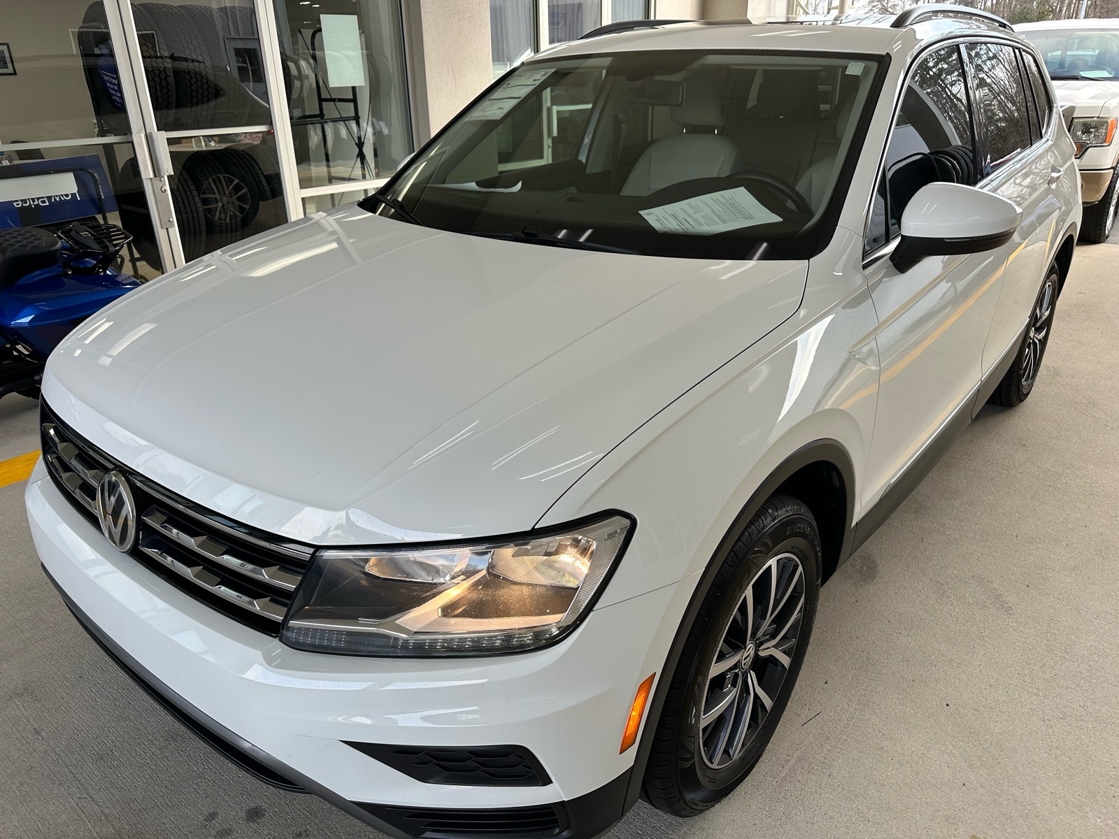Certified 2020 Volkswagen Tiguan SE with VIN 3VV3B7AXXLM095066 for sale in Kenly, NC