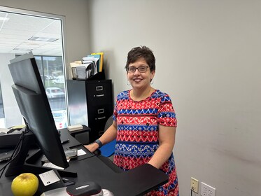 Staff member Karen Fulghum from e7d3c12c3042