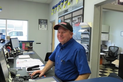 Staff member Jim Morgan from 5cc7076afba9