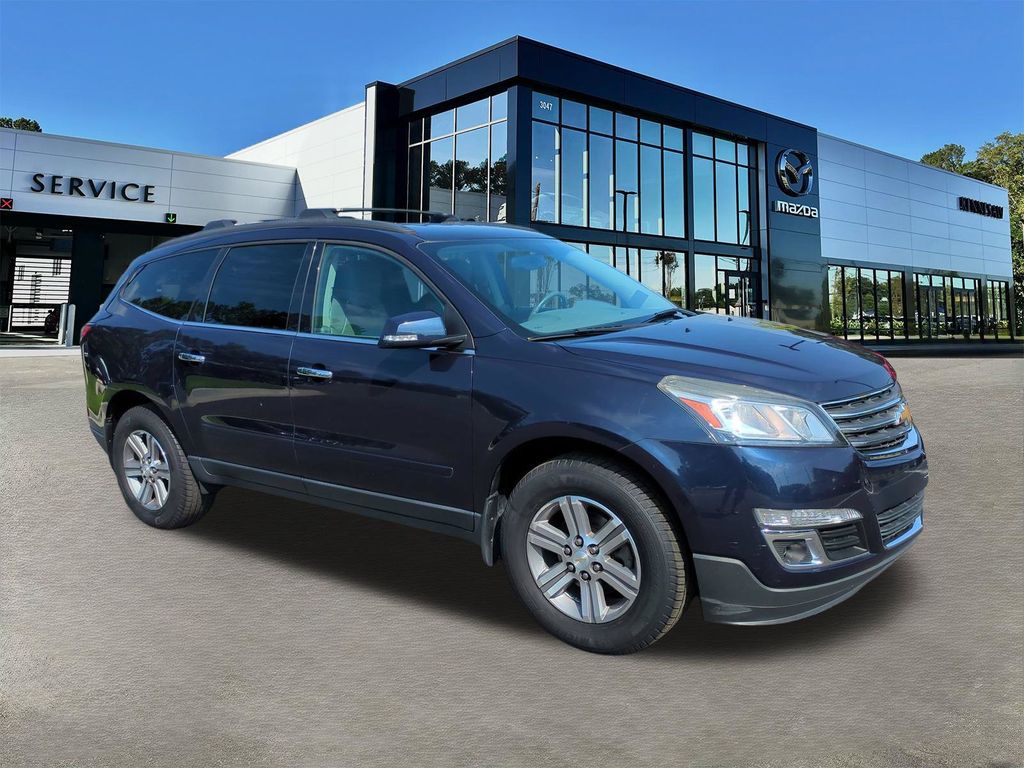Used 2015 Chevrolet Traverse 2LT with VIN 1GNKRHKD0FJ257912 for sale in Kennesaw, GA