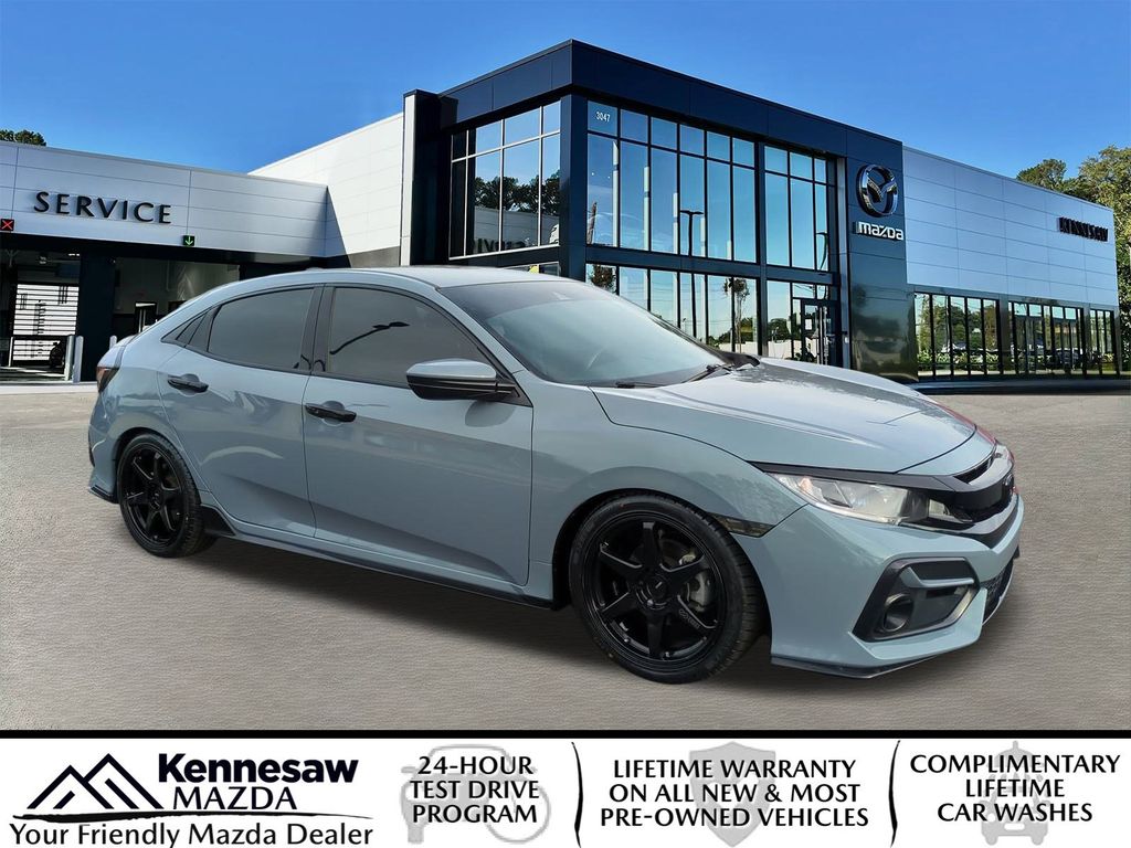 2021 Honda Civic Hatchback Sport's photo