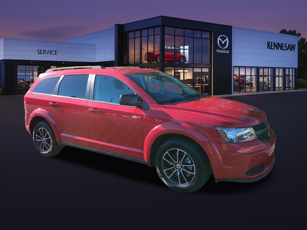 Used 2018 Dodge Journey SE with VIN 3C4PDCAB4JT446080 for sale in Kennesaw, GA