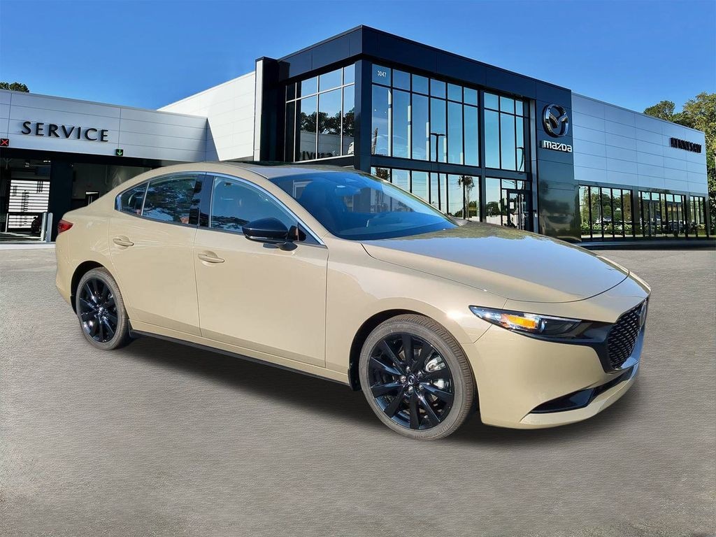New 2025 Mazda MAZDA3 SDN 2.5 Turbo Carbon Edition AWD SEDAN
