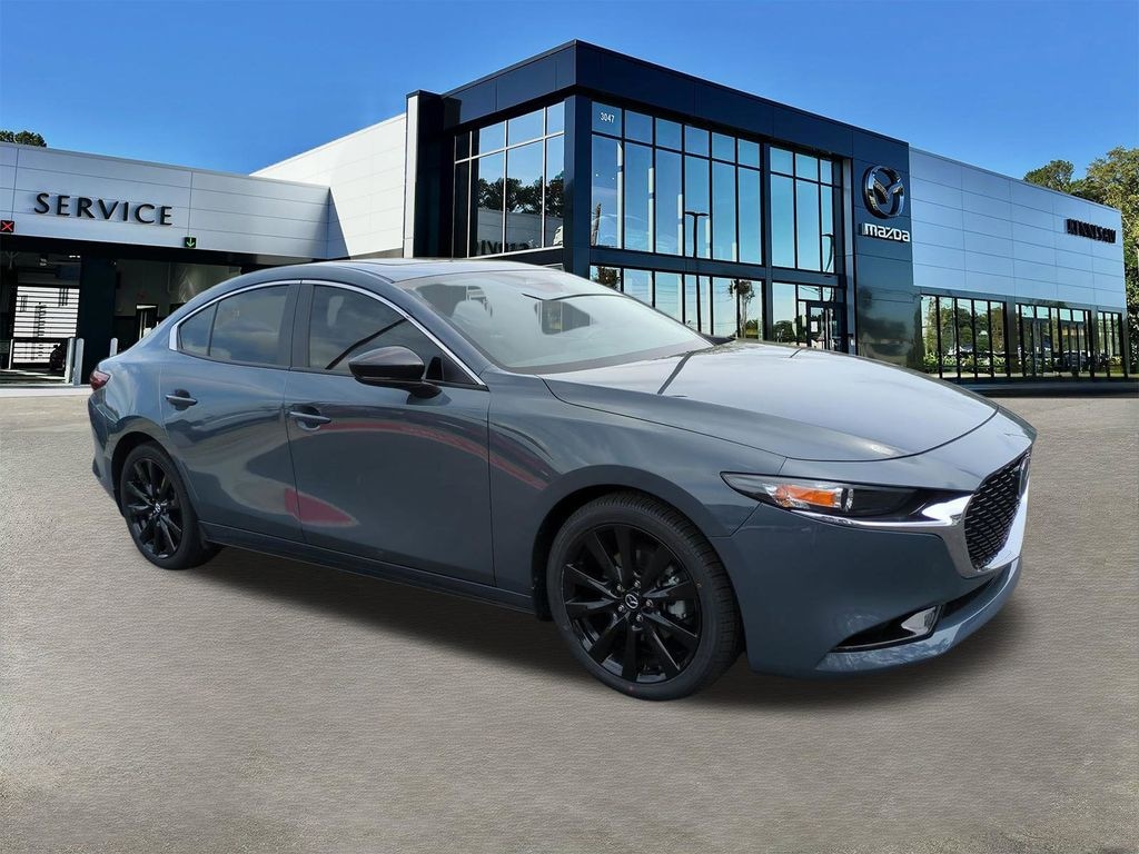 Certified 2025 Mazda Mazda3 2.5 S Carbon Edition Sedan