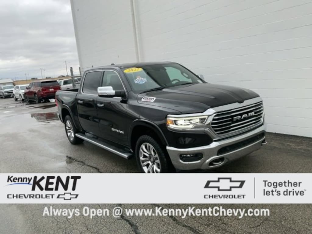 Used 2022 Ram 1500 Limited Longhorn Crew Cab 4x4 57 Box Truck Crew Cab