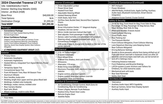 2024 Chevrolet Traverse 1LT - Photo 33