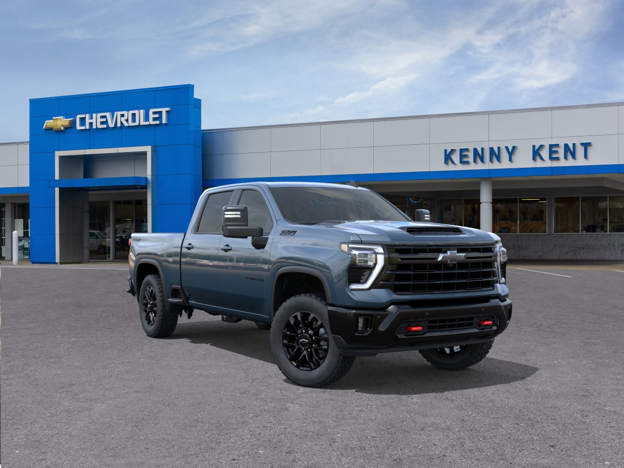 Lakeshore Blue Metallic 2026 Chevrolet Silverado 2500HD Pickup Truck Four-Wheel Drive Automatic
