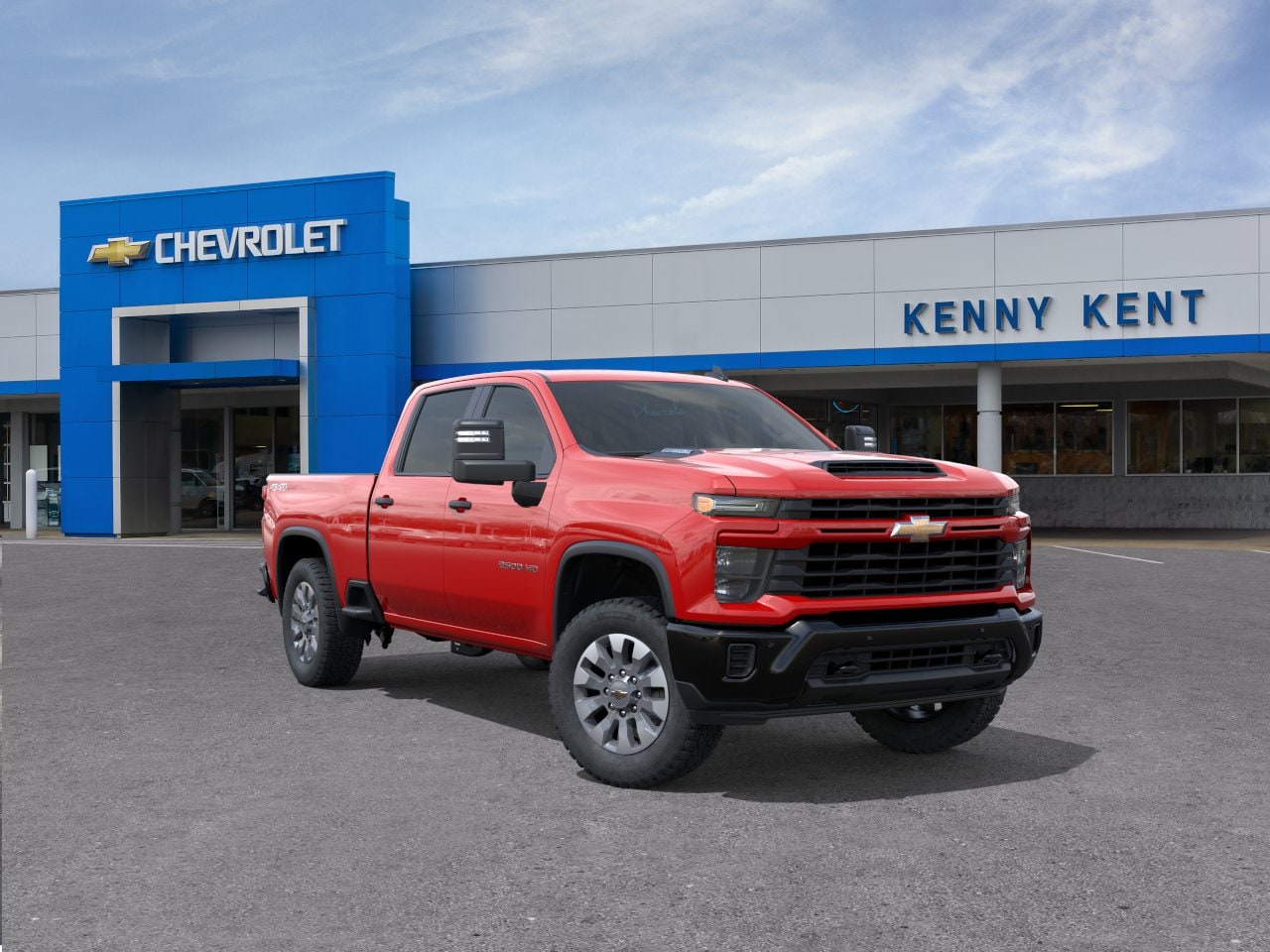 Red Hot 2026 Chevrolet Silverado 2500HD Pickup Truck Four-Wheel Drive Automatic