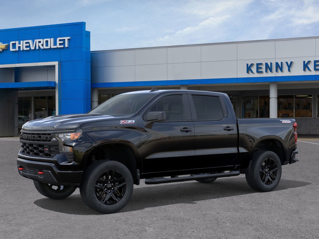 New 2026 Chevrolet Silverado 1500 Custom Trail Boss Truck Crew Cab