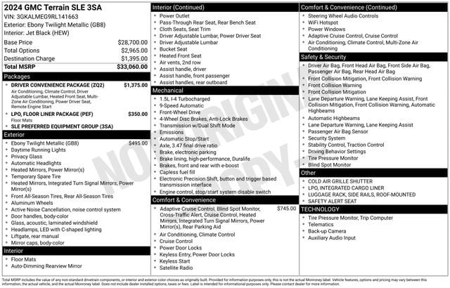 2024 GMC Terrain SLE - Photo 33
