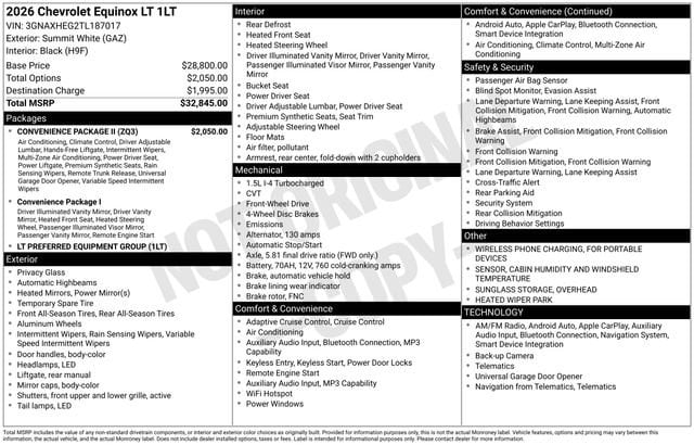 2026 Chevrolet Equinox LT - Photo 35