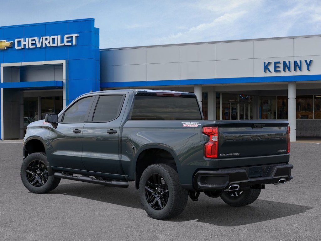 New 2026 Chevrolet Silverado 1500 Custom Trail Boss Truck Crew Cab