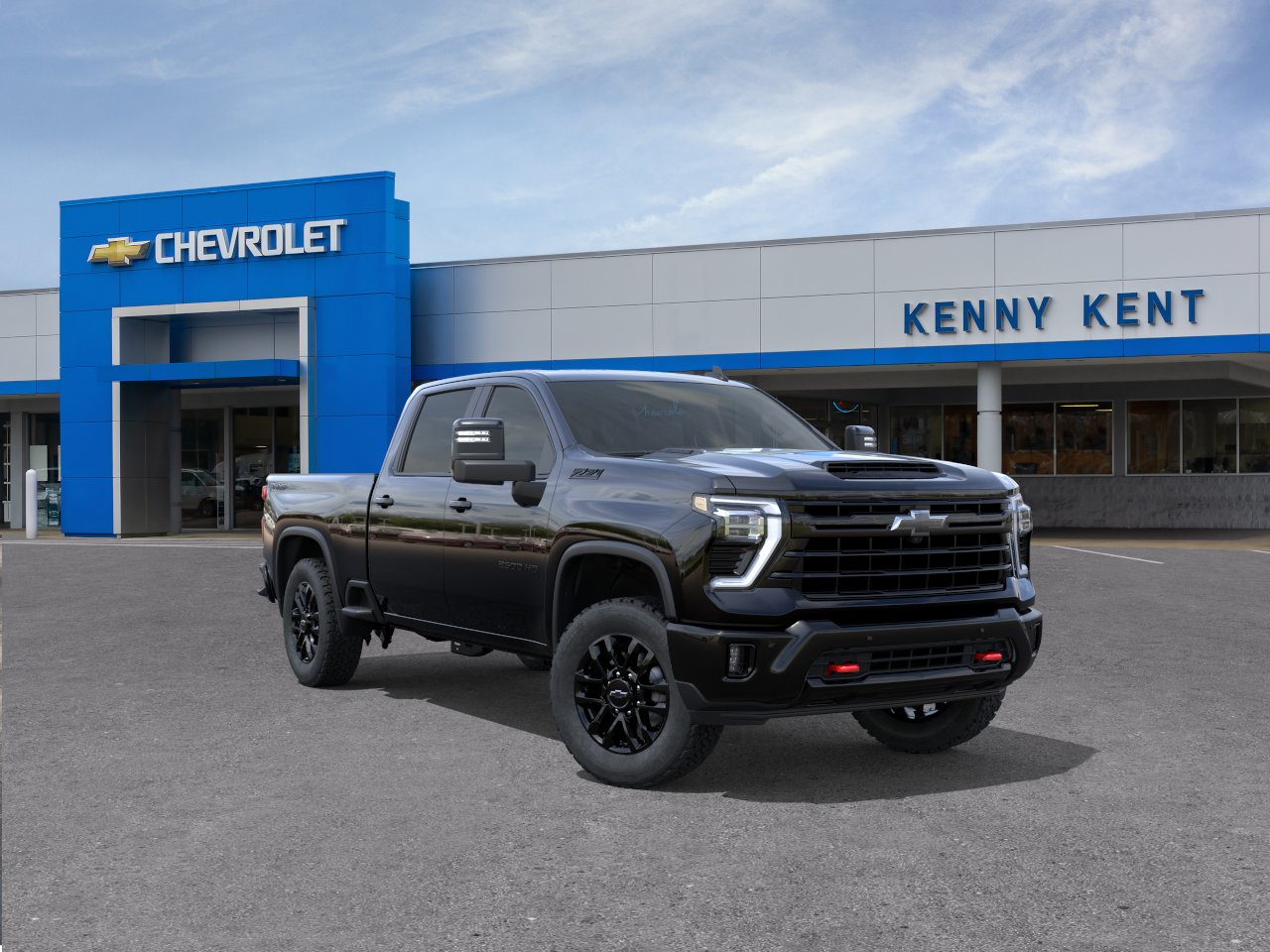 Black 2026 Chevrolet Silverado 2500HD Pickup Truck Four-Wheel Drive Automatic