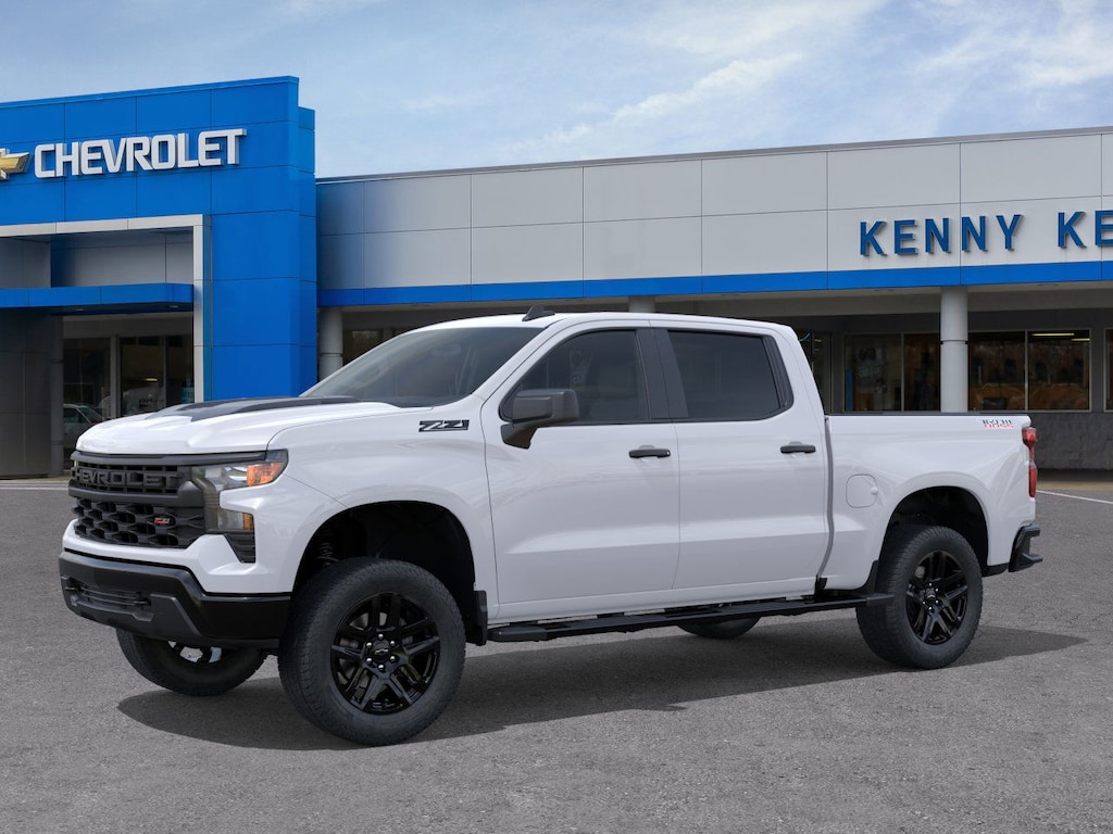 New 2026 Chevrolet Silverado 1500 Custom Trail Boss Truck Crew Cab