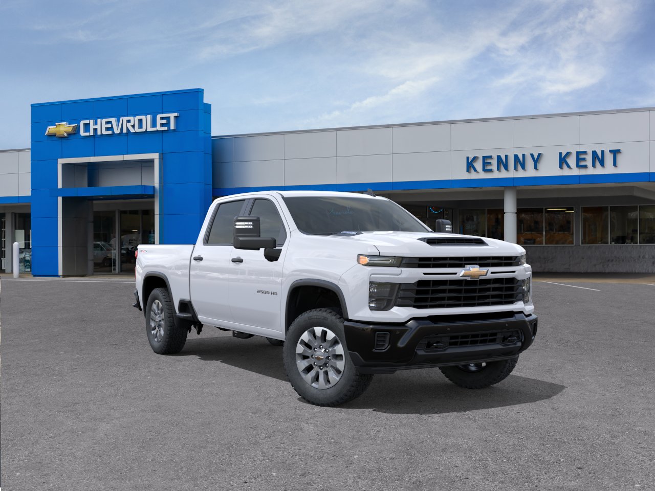 Summit White 2026 Chevrolet Silverado 2500HD Pickup Truck Four-Wheel Drive Automatic