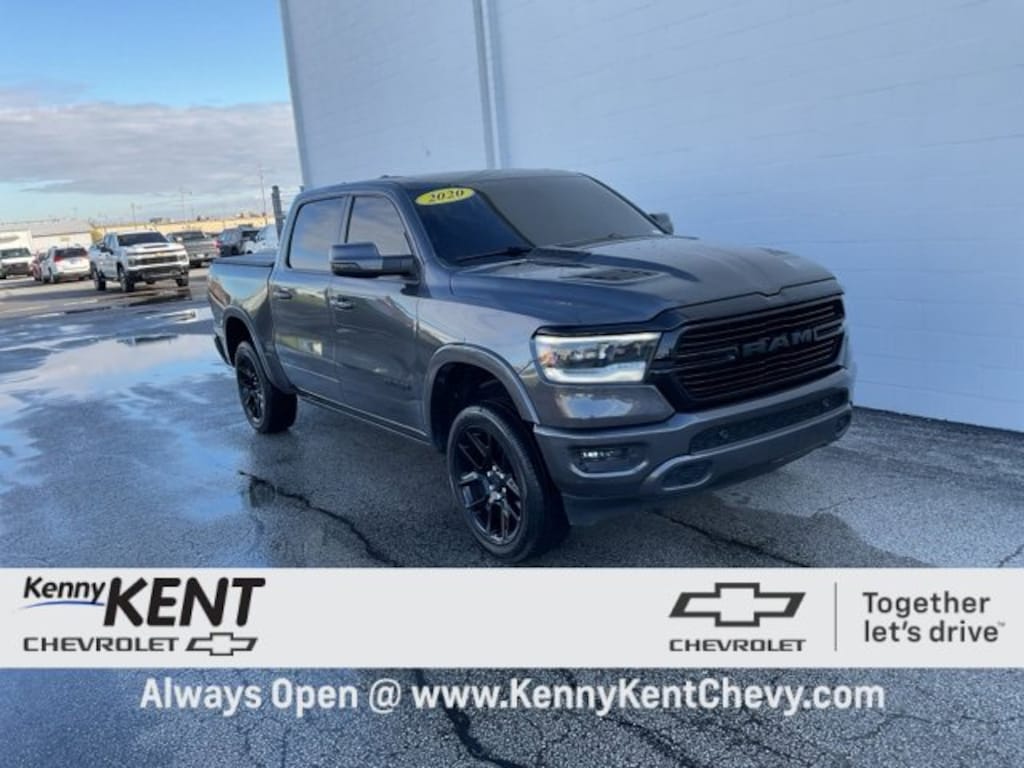 Used 2020 Ram 1500 Laramie Crew Cab 4x4 57 Box Truck Crew Cab