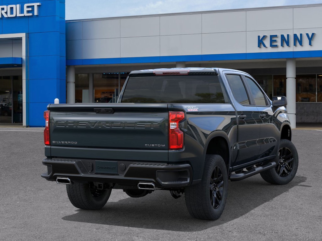 New 2026 Chevrolet Silverado 1500 Custom Trail Boss Truck Crew Cab