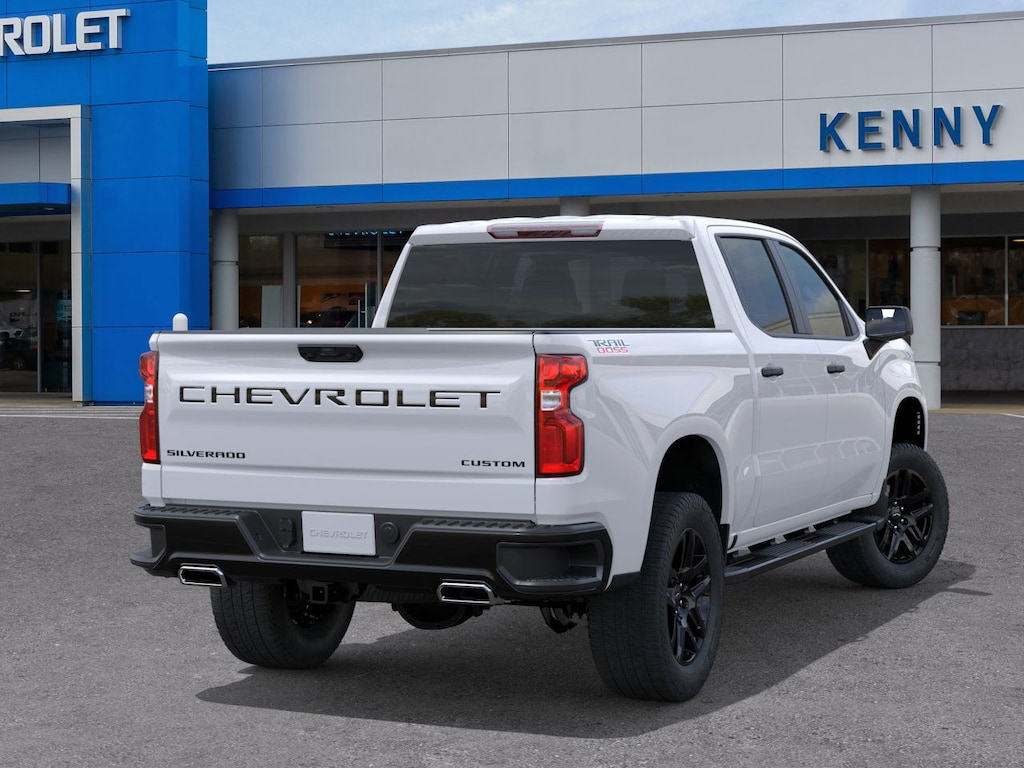 New 2026 Chevrolet Silverado 1500 Custom Trail Boss Truck Crew Cab