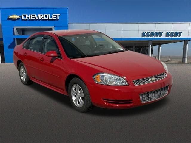 Victory Red 2013 Chevrolet Impala Sedan Front-Wheel Drive Automatic