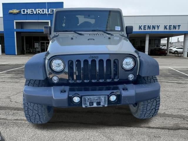 Used 2018 Jeep Wrangler JK Unlimited Willys Wheeler with VIN 1C4BJWDG7JL859652 for sale in Evansville, IN