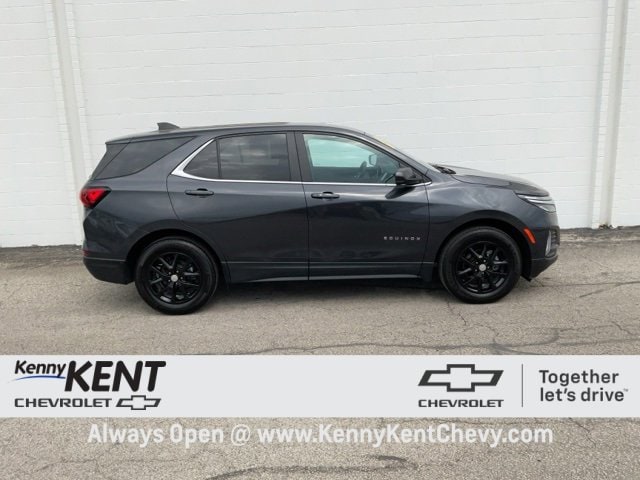 Certified 2022 Chevrolet Equinox LT with VIN 3GNAXKEV0NS231567 for sale in Evansville, IN