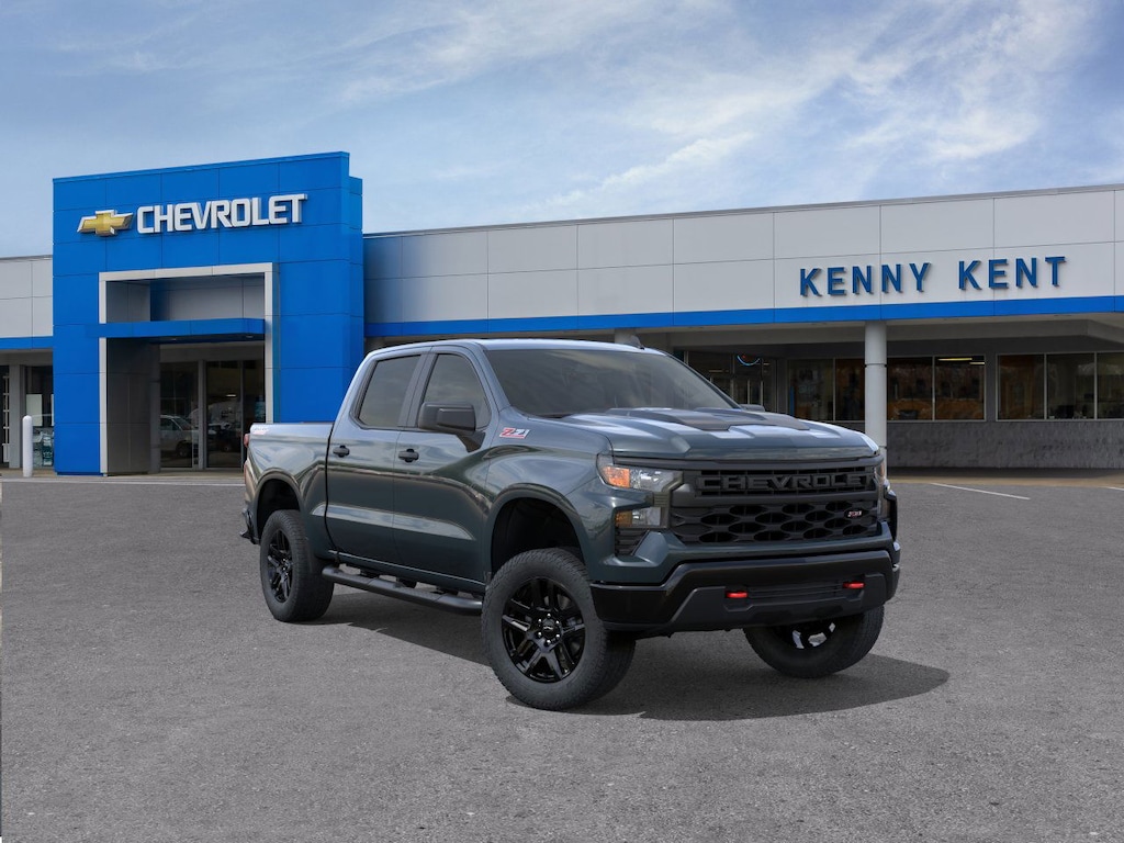 New 2026 Chevrolet Silverado 1500 Custom Trail Boss Truck Crew Cab