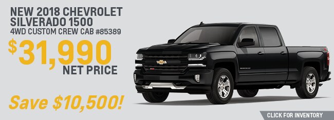 2018 Chevrolet Silverado 1500 4WD Crew Cab