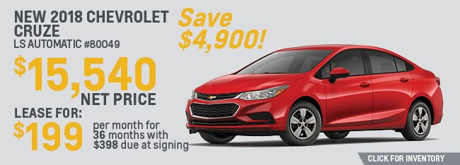 2018 Chevrolet Cruze LS