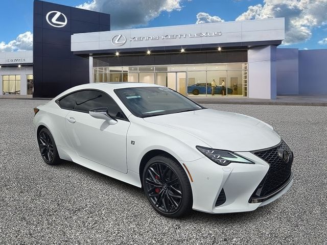 Ultra White 2024 Lexus RC Coupe All-Wheel Drive 6-Speed Automatic