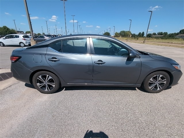 Used 2021 Nissan Sentra SV with VIN 3N1AB8CV2MY256319 for sale in Evansville, IN