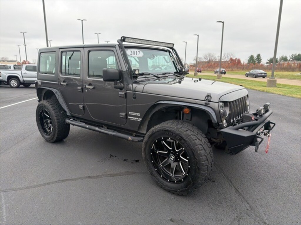 Used 2017 Jeep Wrangler JK Unlimited Unlimited Sport SUV