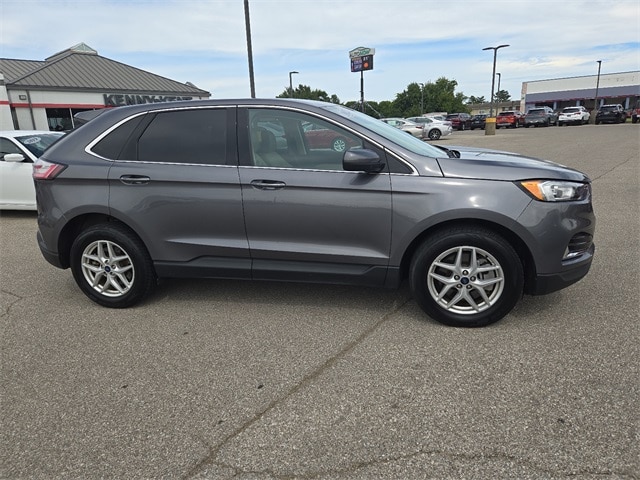 Used 2022 Ford Edge SEL with VIN 2FMPK4J97NBA32247 for sale in Evansville, IN