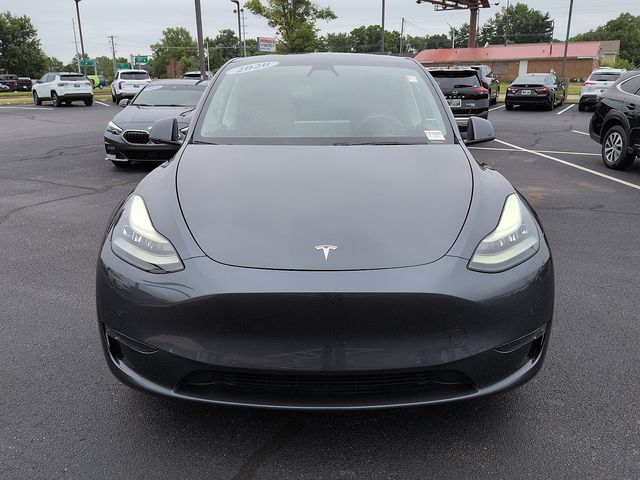Used 2020 Tesla Model Y Long Range with VIN 5YJYGDEE1LF025148 for sale in Evansville, IN