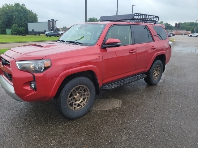 Certified 2022 Toyota 4Runner TRD Off-Road Premium with VIN JTERU5JR6N6081950 for sale in Evansville, IN