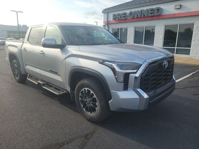 Celestial Silver 2025 Toyota Tundra Pickup Truck Four-Wheel Drive Automatic